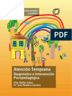 Atencion Temprana Diagnostico e Intervencion Psicopedagogica