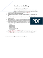 Milling Guidlines in Drilling