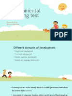 Developmental Screening Test