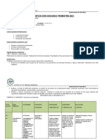 Planificación 2ºtrimestre (1º Año - Epes Nº22) Prof. Sonia Roja