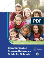 2022 Communicable Disease Reference Guide For Schools