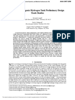 Spherical Cryogenic Hydrogen Tank Preliminary Design Trade Studies