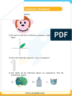 Symmetry Worksheet 1 2 5