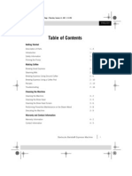 Starbucks Barista Espresso Machine Manual