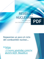 Residuos Nucleares 2º Trim. 2021