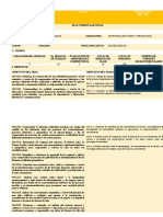 Planificación Anual de La Asigantura de Investigación Ciencia y Tecnología