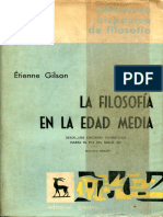 Gilson Etienne La Filosofia en La Edad Media