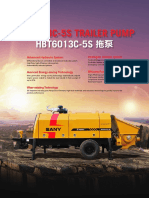 Sany HBT6013C-5S Trailer Pump - 002408