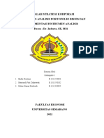 Bab 5 Studi Kasus Analisis Portofolio Bisnis Dan Implementasi Instrumen Analisis