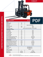 7 Ton Forklift CPCD70