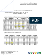 Procedimiento de Calculo Aire Acondicionado Global FM