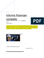 Informe Kissinger Completo Remarcado