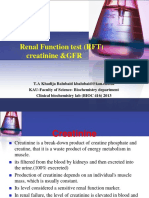 Lab (5) Creatinine Clearance&GFR