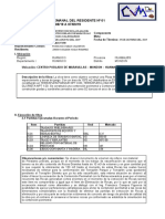 Informe Semanal Del Residente #01 - Maravillas + Informe Inicio de Obra