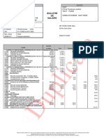 Lic at A: Bulletin DE Salaire