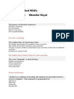 Heuristic Method MCQ