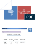 El Sustantivo