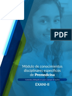 13 - Modulos Especificos Del EXANI II - Premedicina 1