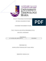 Fin358 Individual Assignment Jay Haiqal 2020209654