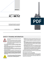 Instruction Manual: VHF Marine Transceiver