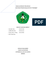 KLP 7 Unsur Desain Internal Manufacturing Dan Service Teknologi