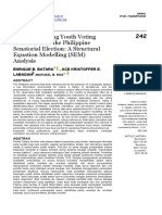 2021 - Factors Affecting Youth Voting Preferences