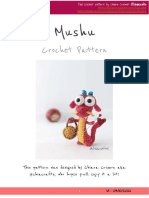 Mushu-Patrón de Amigurumi