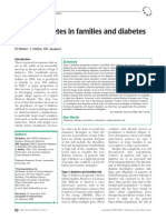 Type 2 Diabetes in Families and Diabetes Prevention: Review