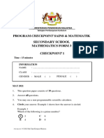 Matematik Tingkatan 3 Item CP1 T3 - Bi (Guru)