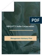 UBIQUITY India Corporation