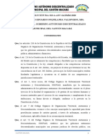 REGLAMENTO ORGÁNICO DE GESTIÓN ORGANIZACIONAL POR PROCESOS DEL GAD MACARA Legalizado