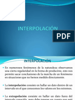 Tema 5 INTERPOLACIÓN