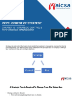 C13 Strategic Control & Perfomance Management