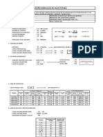 Calculo Hidraulico de Agua Potable 1