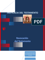 Revocación de Testamento / Docente José Luis Che León Chueng 1