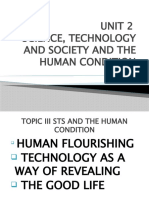 Topic III Sts Human Flourishing