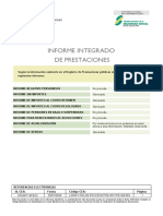 Informe Integrado Prestaciones