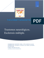 Caso de Analisis Esclerosis. Castillo Alvarez Alondra Guadalupe.