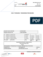 Bolt Torquing and Tensioning Procedure - S-000-3160-0002V - F2