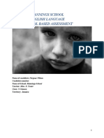 Child Abuse - English A SBA