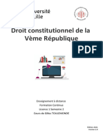 Droit Constit Ve Cours Etudiant