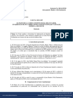 Tema: La Corte Analiza y Desestima La Vulneración Al Derecho A La Tutela Judicial