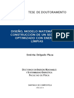 Diseño, Modelo Matemático Y Construcción de Un Secadero Optimizado Con Energías Límpias