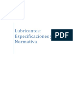 05 - Lubricantes - Especificaciones y Normativa