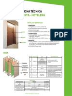 Ficha Tecnica Puerta Hotelera