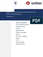 Ensayo Sobre El Fenómeno de La Pobreza en Honduras