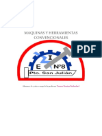 Maquinas y Herramientas Convencionales