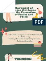 Movement of Plates That Leads To The Formation of Faults and Folds