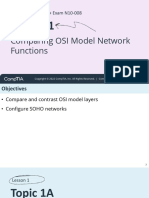 Lesson 1: Comparing OSI Model Network Functions