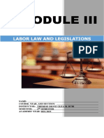 Labor Law Module 3 Pointers